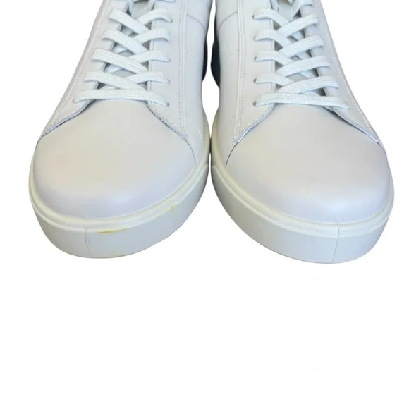 ECCO Men's Soft 60 White Lace Up Sneakers 13-13.5